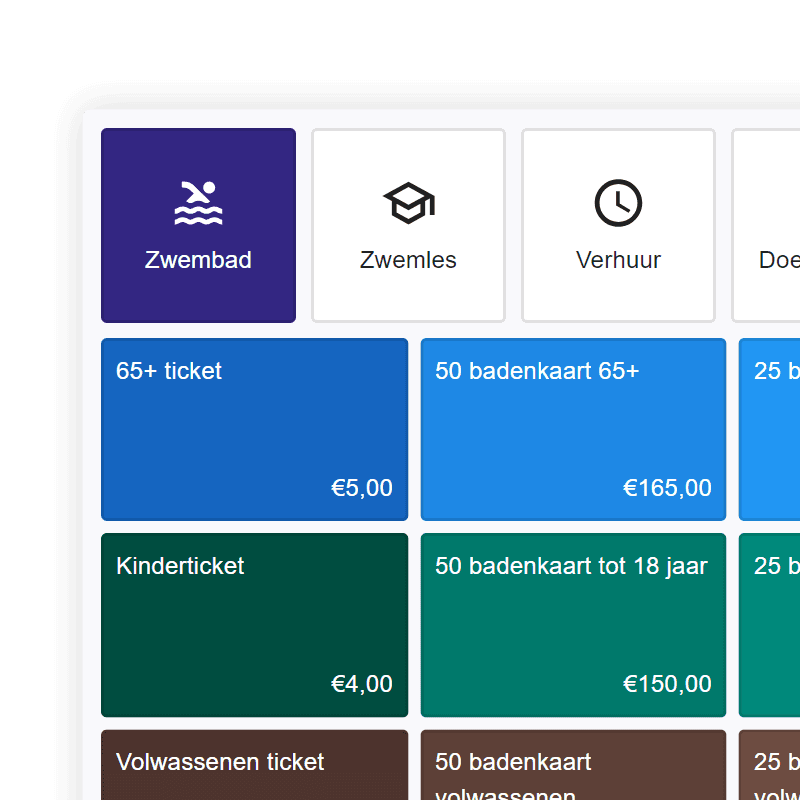 Moderne layout